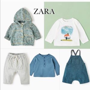 Zara baby 1-3mo 5 piece bundle
